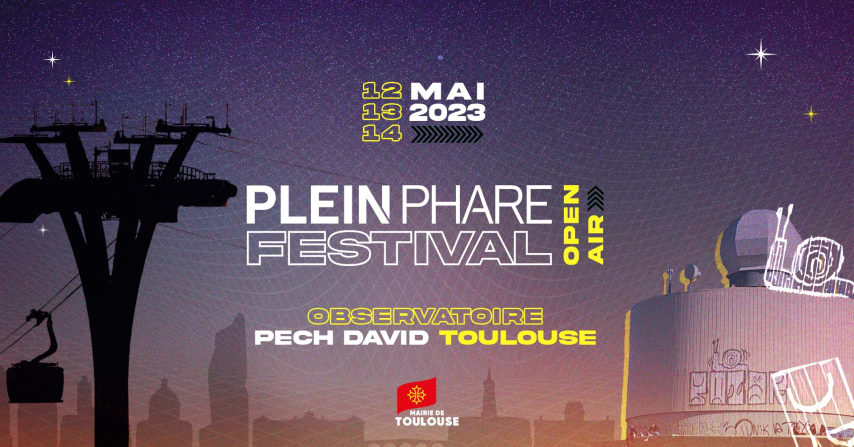 OPEN-AIR PLEIN PHARE FESTIVAL 2023 / PECH DAVID TOULOUSE cover