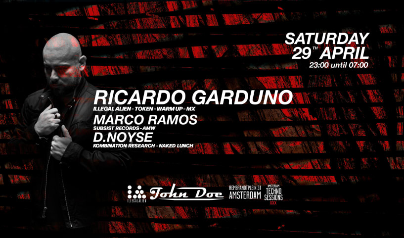 Amsterdam Techno Sessions w/ Ricardo Garduno - MX cover