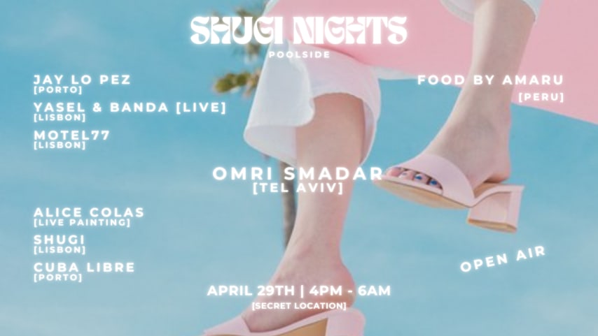 SHUGI NIGHTS | Omri Smadar, Motel77,  Cuba Libre & more.. cover