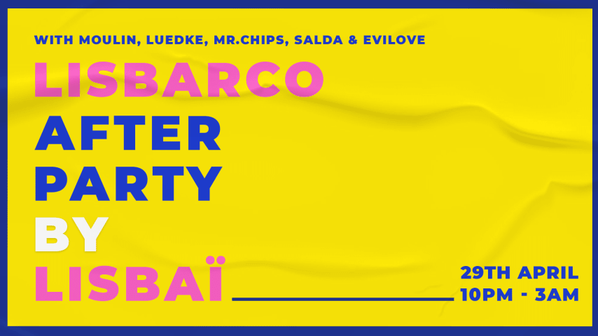 LISBARCO AFTER PARTY BY LISBAÏ cover