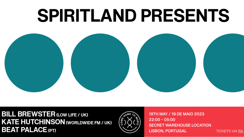 Spiritland Presents: Warehouse party w/ Bill Brewster & more cover