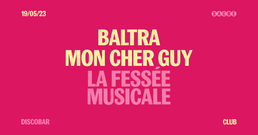 Baltra, Mon Cher Guy, La Fessée Musicale cover