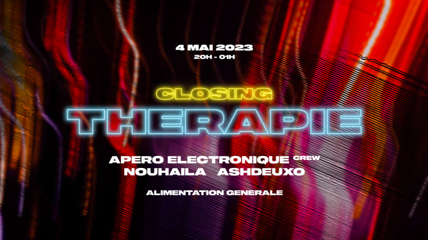 APERO ELECTRONIQUE : Closing Thérapie cover