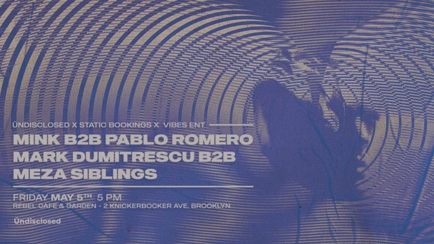 Mink b2b Pablo Romero / Mark Dumitrescu b2b Meza Siblings cover