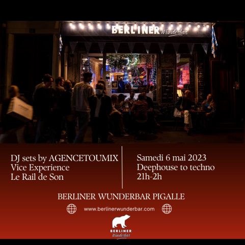 Elektrocktail Party w/ Agencetoumix DJs • Berliner Pigalle cover