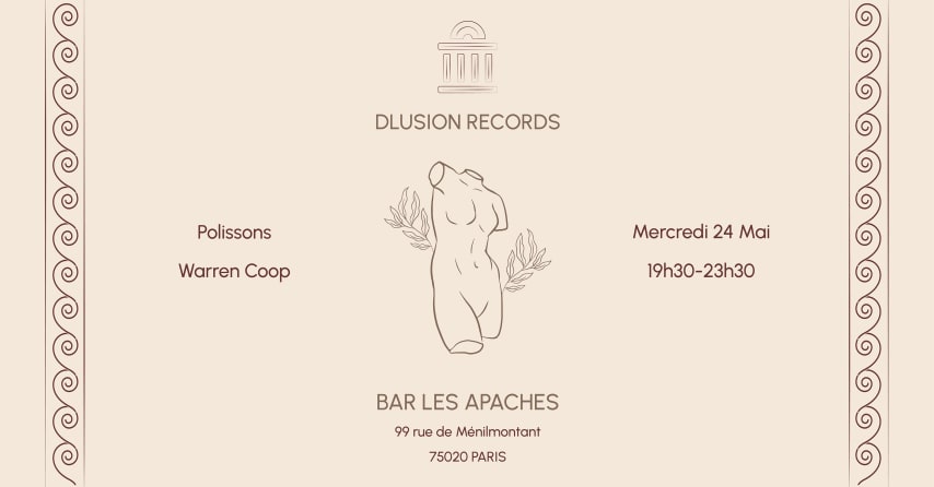 Dlusion Records @ Les Apaches cover