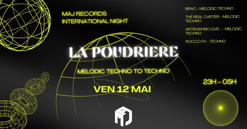 MAJ Records International Night cover