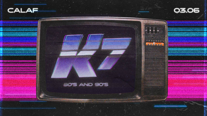 K7 // 80 & 90 HITS cover