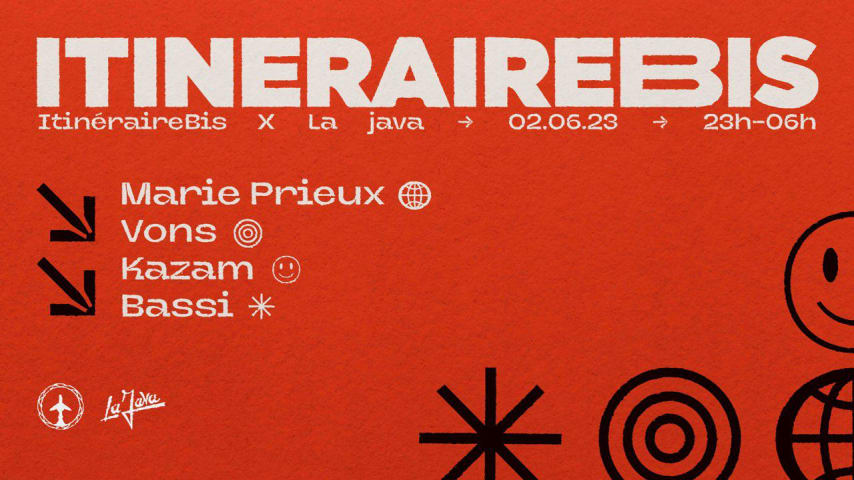 LA JAVA x ITINERAIREBIS | Marie Prieux, Vons, Kazam, Bassi cover