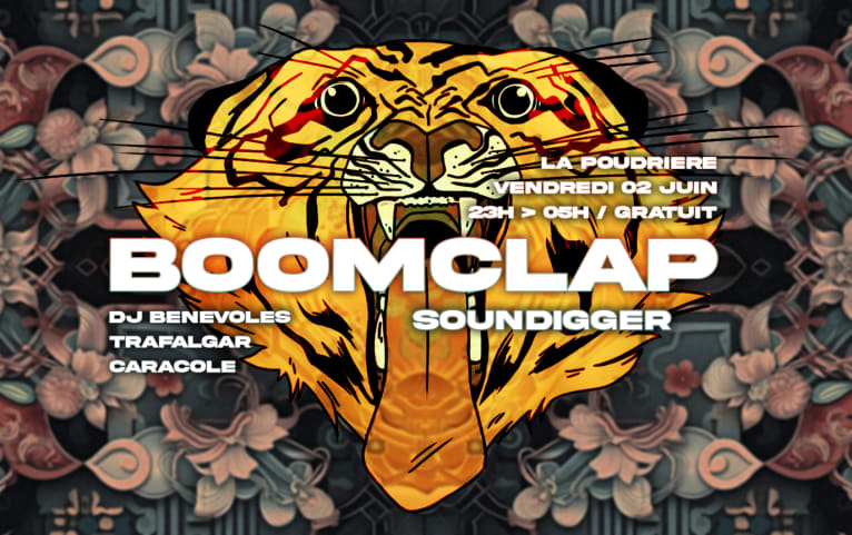BOOMCLAP #2 : SOUNDIGGER  (Performances, VJings et DJ sets) cover