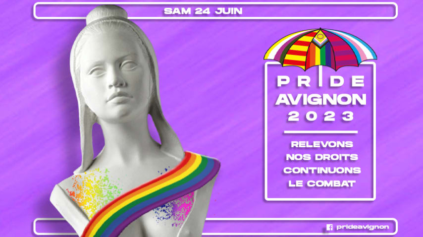 Pride d'Avignon 2023 cover