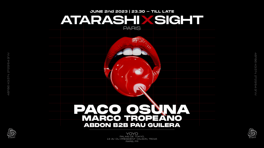 ATARASHI XXVI: Paco Osuna, Marco Tropeano & Residents cover