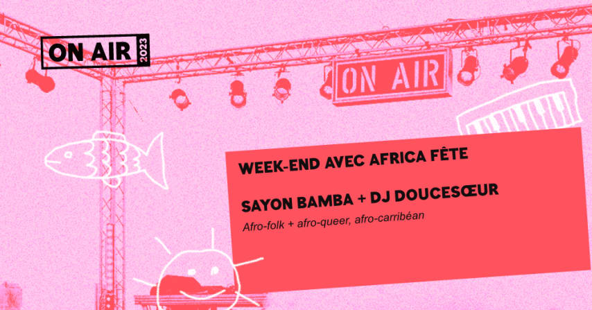 ON AIR : AFRICA FETE - 24 JUIN cover
