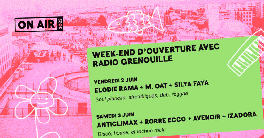 ON AIR : RADIO GRENOUILLE - 2 JUIN cover