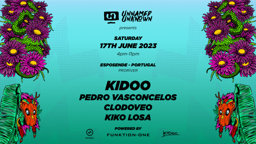 U&U presents Kidoo, Pedro Vasconcelos, Clodoveo, Kiko Losa cover