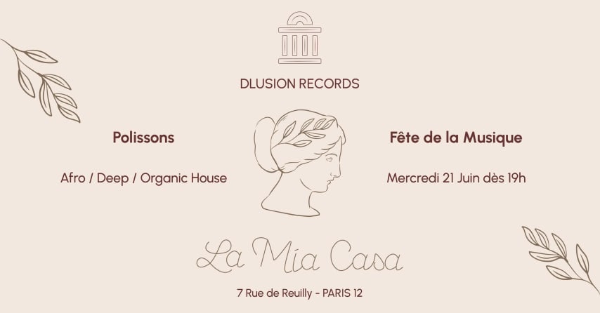 Dlusion Records @ La Mia Casa cover