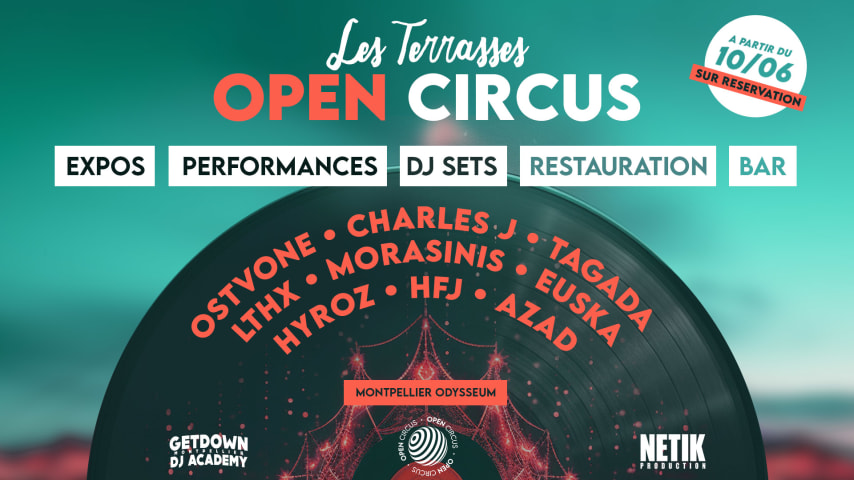 OPEN CIRCUS - CIRQUE 3.0 & MUSIQUE ÉLECTRONIQUE cover