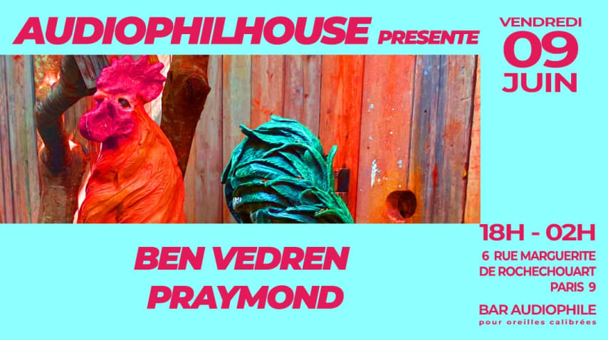 AudiophilHouse reçoit Ben Vedren & Praymond cover