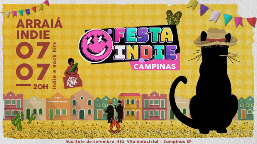 A Festa Indie Arraiá Campinas - Indie & Rock Hits