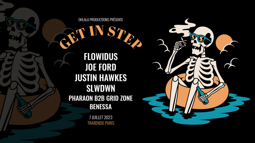GET IN STEP w/ FLOWIDUS -  JOE FORD - JUSTIN HAWKES & More cover