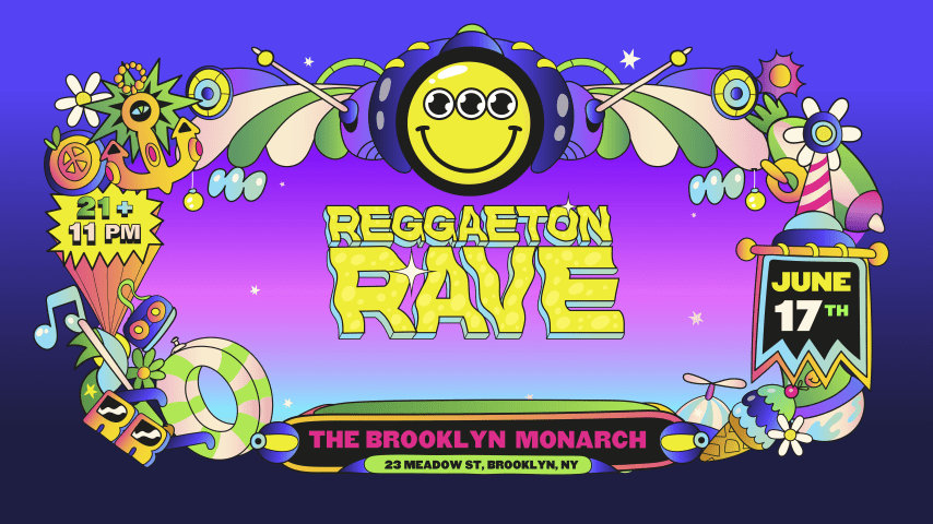 Reggaeton Rave - June 17th (21+) cover