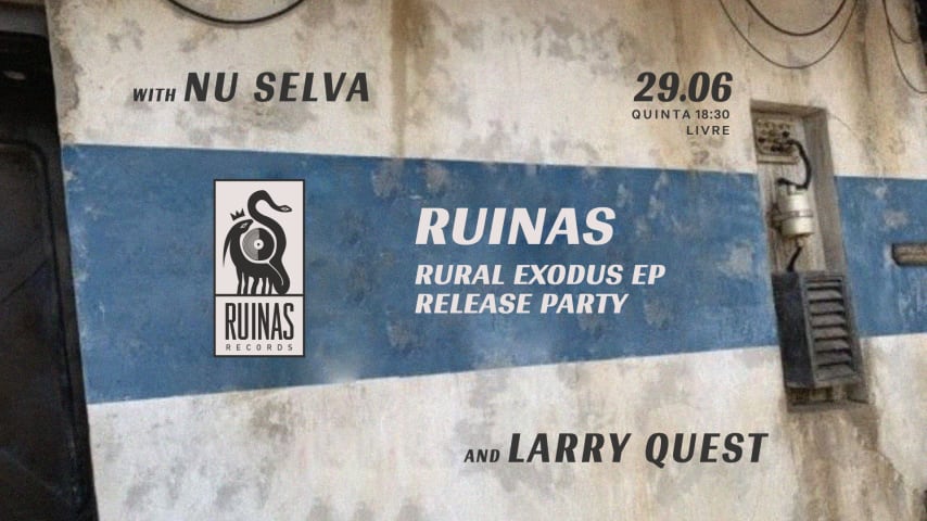 Ruínas Release Party cover