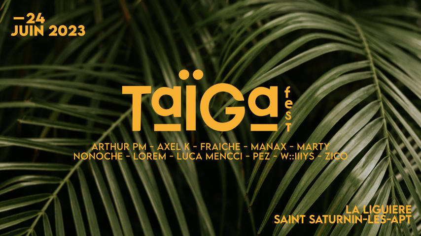 TAÏGA MUSIC FEST cover