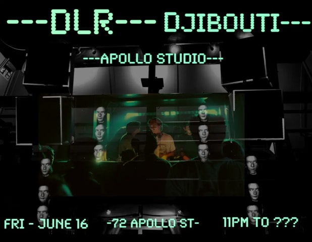 DLR + Djibouti @ Apollo Studio cover