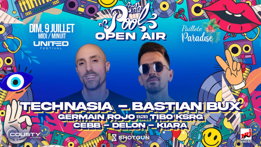 THE POOL OPEN AIR : TECHNASIA + BASTIAN BUX cover