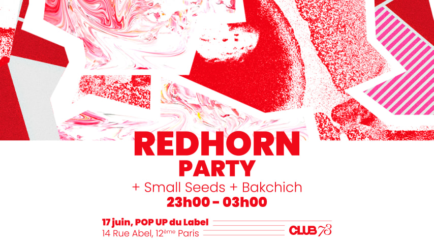 REDHORN PARTY cover