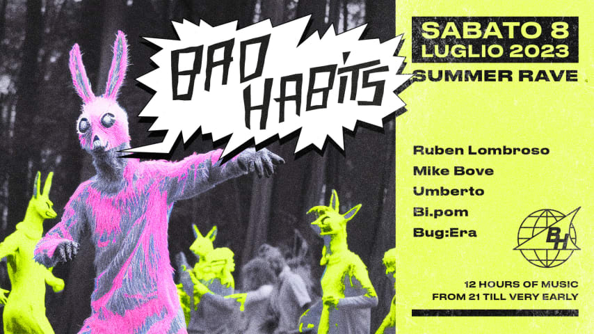 Bad Habits Summer Rave cover