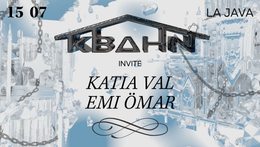 KBAHN invite Katia Val & Emi Ömar @LaJava cover