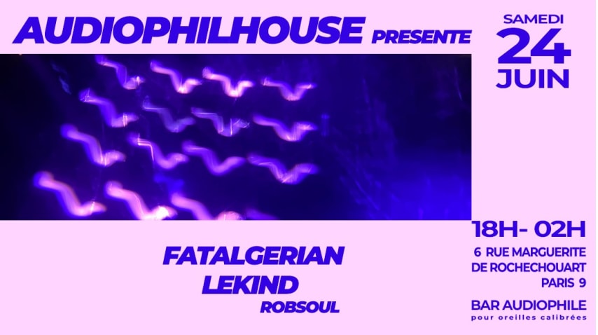 AudiophilHouse reçoit Fatalgerian & Lekind cover
