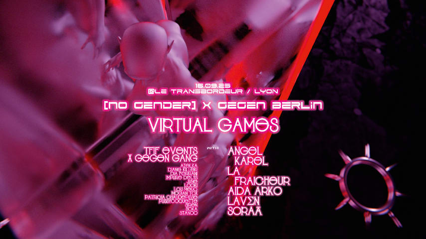 [NO GENDER] X GEGEN BERLIN : VIRTUAL GAMES cover