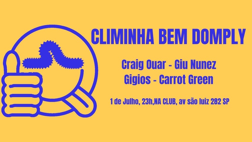 Climinha Bem Domply Sp Com Craig Giu Nunez Carrot E Gigios