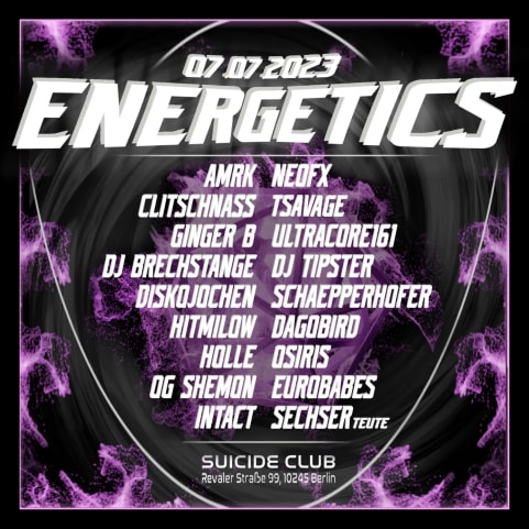 ENERGETICS Indoor & Open Air cover