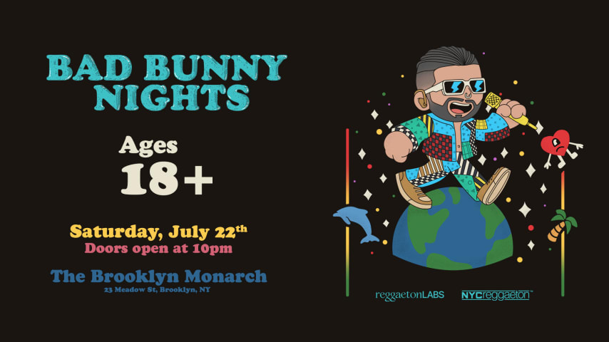 Bad Bunny Nights - July 22th (18+) cover