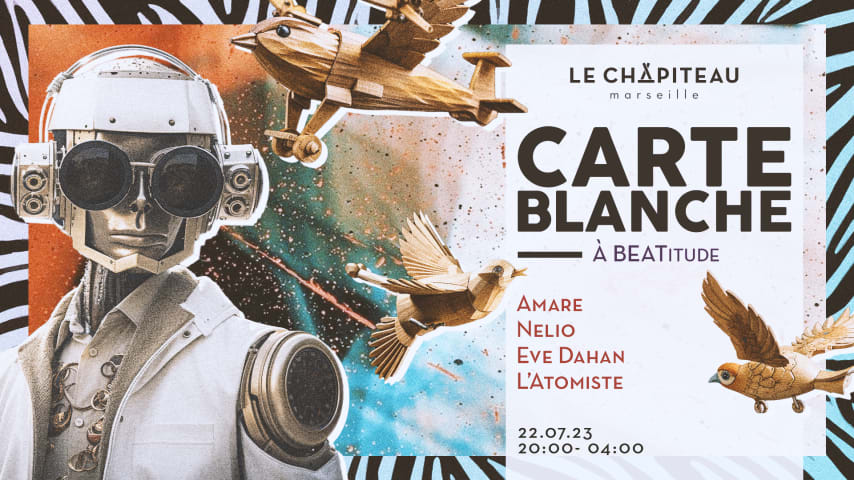 Carte Blanche : Beatitude W/ Amare & Nelio cover