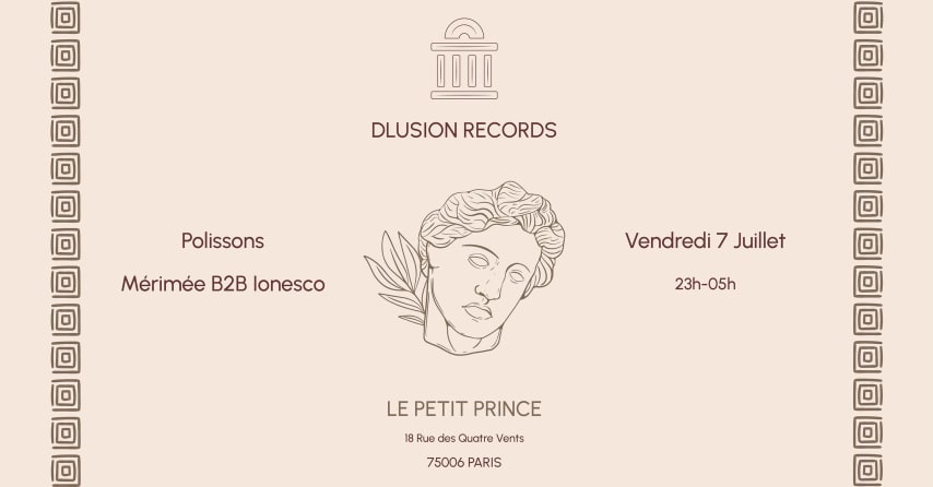 Dlusion Records @ Le Petit Prince cover