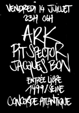 GRATUIT 1999 sur Seine W/ Ark / Pit Spector/ Jacques Bon cover