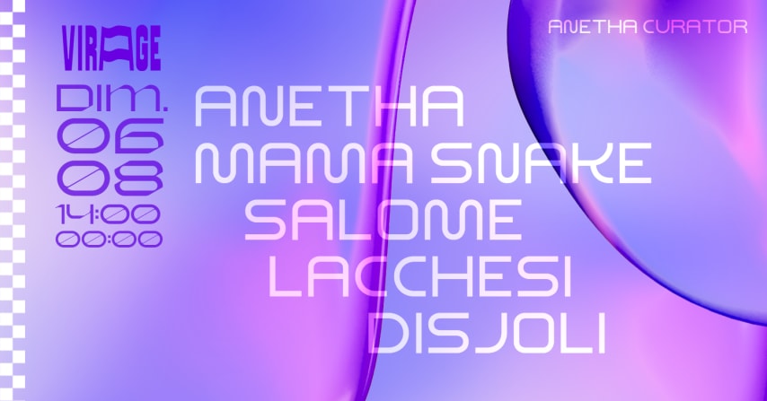 DAY : ANETHA CURATOR - Anetha, Mama Snake, Salomé, Lacchesi cover