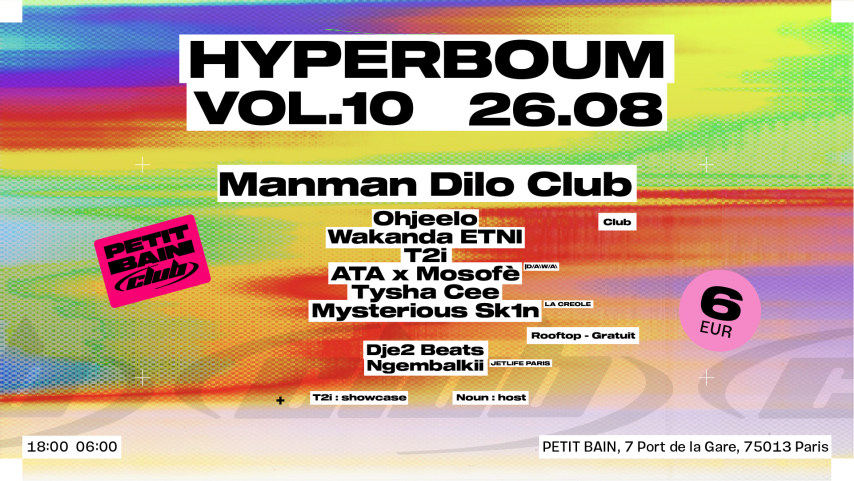 HYPERBOUM X MANMAN DILO CLUB cover