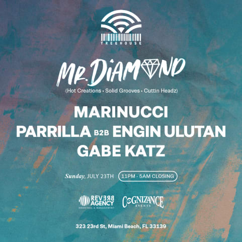 Cognizance Events presents Mr.Diamond cover