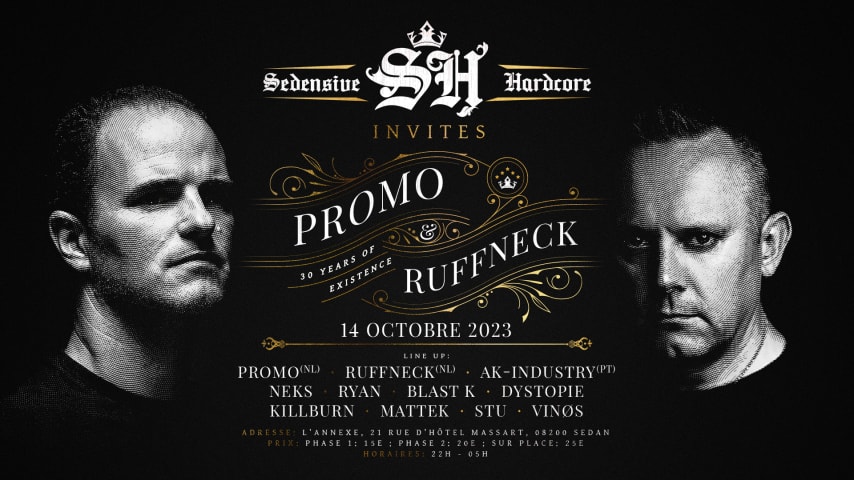 DJ PROMO & DJ RUFFNECK - 30 YEARS OF EXISTENCE @ SEDAN cover