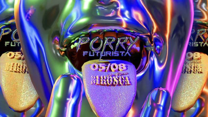 05/08: PÓRRY FUTURISTA cover