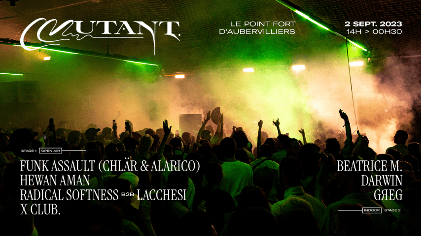 [OPEN AIR]MUTANT.: X CLUB., FUNK ASSAULT, LACCHESI, GREG ... cover