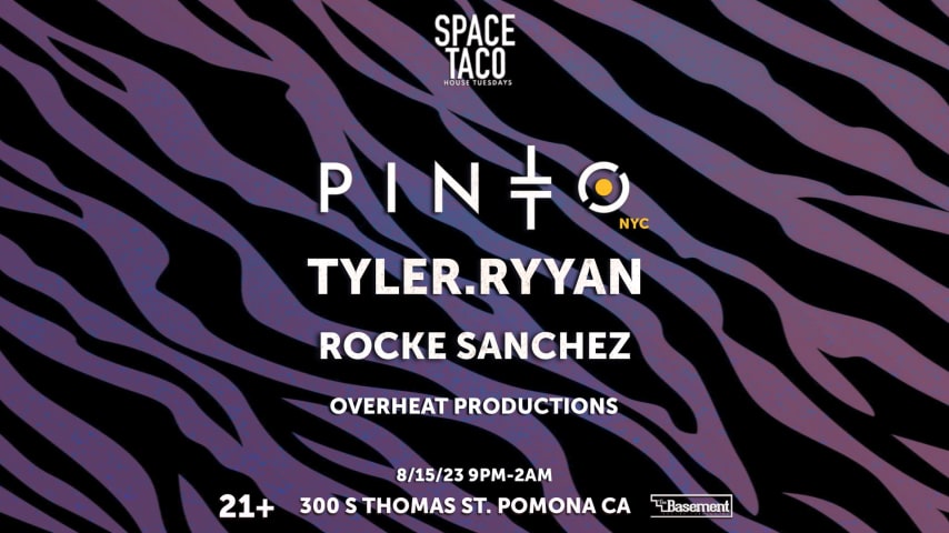 SPACE TACO !! w Pinto (NYC) Tyler.Ryyan, Rocke Sanchez + cover