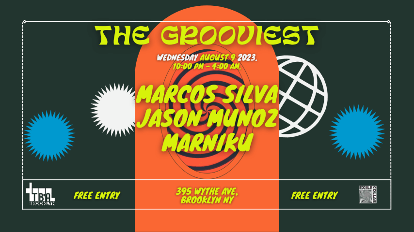 Grooviest: Marcos Silva, Jason Munoz, Marniku cover