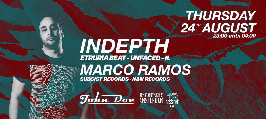 Amsterdam Techno Sessions with Indepth (Etruria Beat ) IL cover