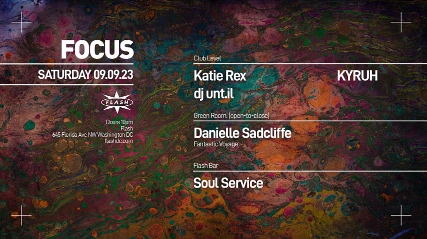 FOCUS: Katie Rex - KYRUH - dj unt.il cover